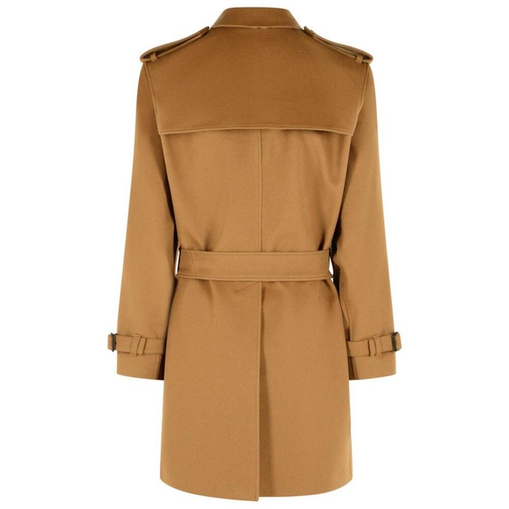Burberry Medium 'Hastings' Camel Cashmere Trench Coat Men - Picture 3 of 3